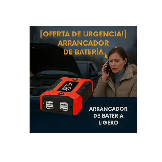 ARRANCADOR DE BATERIA PORTATIL
